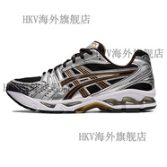 亞瑟士（asics）亞瑟士kayano14夏季透氣運動鞋復(fù)古款銀色跑鞋1201A019-004 銀黃1201A019-004 秒發(fā) 36 225MM