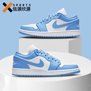 耐克（NIKE）【潮】女鞋板鞋aj1新款低幫運(yùn)動(dòng)輕便防滑耐磨休閑籃球鞋子 AO9944-441 北卡藍(lán) 36.5