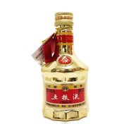五糧液 收藏送禮白酒 52度 50mL 1瓶 黃金版 品鑒介意勿拍 濃香型白酒