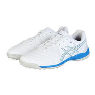 亞瑟士（asics）CALCETTO WD 9 男士寬楦訓(xùn)練鞋緩震防滑足球鞋舒適 White × Blue 46