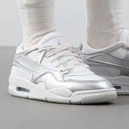 耐克（NIKE）夏季新款jordan氣墊減震籃球鞋女運(yùn)動(dòng)鞋輕便休閑鞋 銀白 35.5