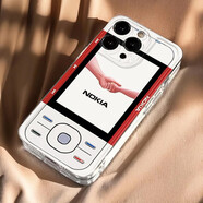 諾基亞手機(jī)殼蘋果16pro華為pura70趣味電話機(jī)iPhone15promax小米14nokia圖案vivo保護(hù)套OPPO復(fù)古創(chuàng) 太空殼-透明-趣味電話機(jī)TG 華為nova12