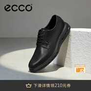 愛步（ECCO）男鞋 男士皮鞋德比鞋牛皮商務(wù)休閑皮鞋正裝通勤鞋 混動(dòng)防水524704 黑色52470401001 44