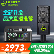 萊維特（LEWITT） LCT 240PRO電容麥克風(fēng)聲卡套裝手機電腦主播直播k歌錄音話筒設(shè)備全套 240PRO+艾肯2nanos套裝