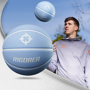 準者里弗斯同款成人籃球橡膠室外水泥地耐磨比賽訓練專(zhuān)用中學(xué)生7號球 7號Z122322598天空藍【送全套配件】