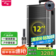 山水（SANSUI） A系列戶外專業(yè)K歌唱歌 演出廣場舞 音響移動拉桿 藍(lán)牙5.0音箱便攜低音炮會議培訓(xùn) SG3-12新升級三分頻+雙U段話筒