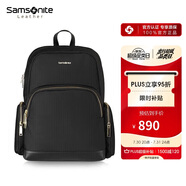 新秀麗（Samsonite）通勤休閑女士雙肩包13.3英寸電腦包背包TW2黑色小號(hào) 畢業(yè)旅行
