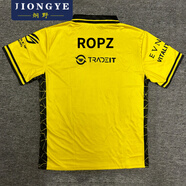 炯野JIONGYE2025Vitality小蜜蜂戰隊隊服CSGO周邊ZYWOO黃色ROPZ短袖T恤polo衫 25小蜜蜂黃色polo衫:ROPZ版 M