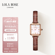 LOLA ROSE羅拉玫瑰小棕表母貝表盤(pán)手表女士手表女士七夕情人節禮物