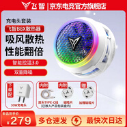 飛智B8X磁吸手機(jī)散熱器DW32G半導(dǎo)體制冷降溫神器適用于蘋(píng)果平板ipad努比亞紅魔/黑鯊等手機(jī)散器 七夕 B8X磁吸散熱器【30W充電頭套裝】