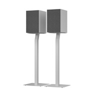 艾特銘客（AbramTek）X60 有源HIFI音響家用客廳2.0書架音箱高保真藍(lán)牙音箱 白色 落地支架套餐白