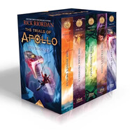 Percy Jackson 波西杰克遜 第一季 Heroes of Olympus 第二季 Rick Riordan 英文原版小說(shuō) 少年奇幻冒險 希臘神話(huà)冒險 預售【第五季】阿波羅的審判 5冊禮盒裝