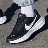 耐克（NIKE）男鞋2025夏季新款REVOLUTION 8透氣休閑鞋運動(dòng)鞋輕便網(wǎng)面跑步鞋 黑白HJ9198-003革命者8/拍大半碼 43