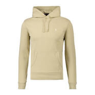 Polo Ralph Lauren男款棉質(zhì)長(zhǎng)袖連帽衫胸前標(biāo)志袋鼠口袋抽繩設(shè)計(jì)寬松休閑毛衣 裸色 均碼 |XL