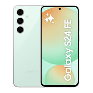 三星（SAMSUNG） Galaxy S24 FE 大屏AI手機(jī) 獵戶座芯片 雙卡全網(wǎng)通5G 快速充電 120Hz高刷屏 高性能輕薄游戲手機(jī) 淺綠 8+256G 標(biāo)配
