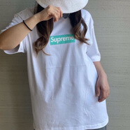 SUPREME迷彩寬松短袖休閑簡約男女情侶潮牌圓領(lǐng)T恤 如圖7 M