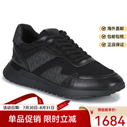 邁克.科爾斯（MICHAEL KORS）奢侈品牌男鞋低幫運(yùn)動休閑鞋透氣慢跑球鞋黑色2025春秋新款老爹鞋 黑色 41