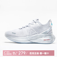 匹克（PEAK）態(tài)極3.0斑耀防潑水飛織跑鞋“水盾”秋冬款拉絨運動鞋 冷淺灰(男款) 39
