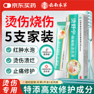 云祖堂【云南本草】燙傷膏燒傷膏熱油開水燙傷外用搭疤痕膏抑菌5盒裝
