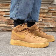 耐克（NIKE）男鞋女鞋大童情侶鞋AIR FORCE 1運(yùn)動(dòng)鞋AF1空軍一號(hào)高幫板鞋休閑鞋 男鞋DJ9158-200/女鞋CK0262-700 43 WB男鞋