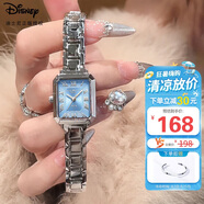 迪士尼（Disney）手表女款ins風(fēng)輕奢小眾方糖腕表簡約防水女士手表生日情人節(jié)禮物
