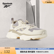 Reebok銳步官方夏季男女BRIDGE 4復(fù)古百搭泡芙運動休閑老爹鞋跑步鞋 DV8339 37.5