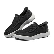 SKECHERS25夏季新款簡(jiǎn)約百搭男鞋防滑耐磨運(yùn)動(dòng)休閑鞋輕盈舒適透氣 210792 黑色/BLK 41 (260mm)