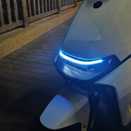 工馬適用九號電動車個性化變色膜日行燈改色膜燈膜N/M/F系列九號大燈 冰藍色[百萬] 適用9號[N/M]系列