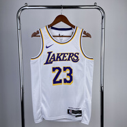 NBA KIDS美版聯(lián)盟限定SW球迷版湖人隊(duì)詹姆斯科比安東尼戴維斯球衣無(wú)袖透氣 23號(hào)詹姆斯 S