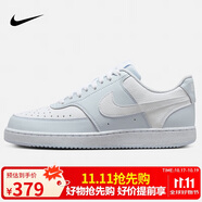 耐克NIKE板鞋女子減震COURT VISION運動鞋DH3158-004灰白39