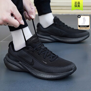 耐克（NIKE）男鞋 2025夏季新款網(wǎng)面透氣跑步鞋緩震運(yùn)動(dòng)休閑鞋  黑/煤黑/透氣鞋面 【升級(jí)泡棉】 41 (260mm)