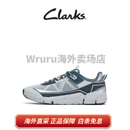 clarksCrks其樂Tri Pike男士新款戶外時髦透氣厚底拼色運動休閑鞋 藍(lán)色 261852757 40