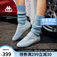 KappaWing男鞋賽車鞋子男夏季透氣運(yùn)動(dòng)鞋男款德訓(xùn)鞋跑步鞋  冰山藍(lán)  41