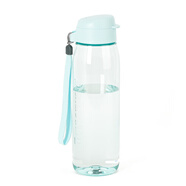 特百惠（Tupperware） 水杯 750ML樂活隨心壺 便攜防漏隨心杯隨手杯 馬卡藍(lán)_送杯套杯刷手繪表情貼_顏