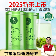 一杯香茶葉綠茶明前嫩芽毛尖茶250g禮盒裝2025新茶春茶散裝自己喝送禮