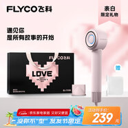 飛科（FLYCO）高速電吹風(fēng)機家用宿舍負離子速干護發(fā)吹風(fēng)筒表白禮物FH6371鉆石粉標配掛架