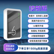 蜂語(yǔ)隨身wifi移動(dòng)2025新款無(wú)線(xiàn)wi-fi6網(wǎng)絡(luò )便攜式4G上網(wǎng)卡mifi無(wú)限速上網(wǎng)免插卡車(chē)載全國通用流量 【續航版】3000毫安*信號穩定*電競暢玩