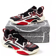 李寧籃球鞋男鞋空襲10減震2024年秋季輕便撞色專(zhuān)業(yè)競技運動(dòng)鞋 ABAT089 反伍追獵1 ABFV003-7 朱砂紅/黑色 42