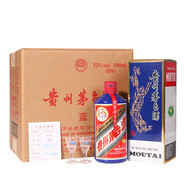 茅臺【假一罰十】飛天茅臺酒  顏色茅臺53度醬香型白酒稀缺收藏  53度 500mL 6瓶 茅臺藍色整箱