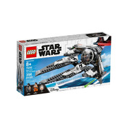 樂高（LEGO）星球大戰(zhàn)系列 星戰(zhàn)兒童益智拼裝積木玩具周邊擺模型禮物 75242 黑色王牌鈦攔截機