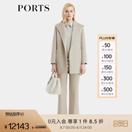 PORTS寶姿女裝長袖中長大衣LD9C113NWF052 ABBEY STONE 6