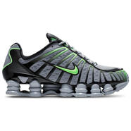 耐克（NIKE）男款機(jī)械緩震籃球鞋全掌Shox科技透氣跑跳專用 Lime Blast/Wolf Grey/Blac 42