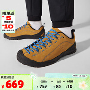 KEEN JASPER 男女戶外山系潮搭徒步鞋 舒適透氣休閑鞋 旅行運(yùn)動(dòng) 香料棕/藍(lán)色1002661 42