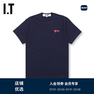 PLAY COMME DES GARCONS CDG IT 川久保玲女裝短袖T恤秋 NYX/軍藍(lán)色 M