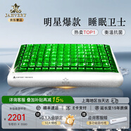 嘉唯（JAHVERY）【失眠衛(wèi)士】綠巖凝膠枕頸椎枕頭記憶棉成人睡覺睡眠枕專用涼枕 云端凝膠-睡眠衛(wèi)士-綠巖12CM 靈動(dòng)綠巖深睡凝膠枕