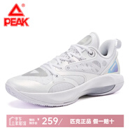 匹克（PEAK）維金斯一代AW1全明星態(tài)極大三角天賦1二代籃球鞋男低幫運(yùn)動(dòng)鞋 大白/淺灰（aw2） 39