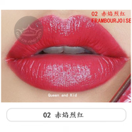 妙巴黎現(xiàn)貨英國專柜BOURJOIS妙巴黎天鵝絨啞光唇釉/唇膏含49號 02 赤焰烈紅 絲絨