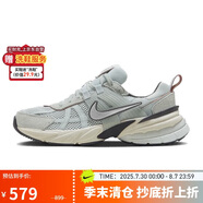 耐克（NIKE）女子 W V2K RUN 透氣休閑老爹鞋 FN6703-003灰 40