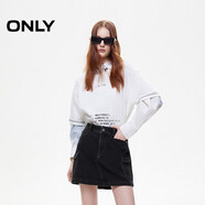 ONLY 2025春季工裝風(fēng)多口袋A字短裙牛仔半身裙女|125137025