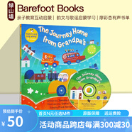 The Journey Home from Grandpa’s 英文原版兒童繪本 Barefoot Books 廖彩杏推薦 附CD 常青藤爸爸推薦 邊聽邊學(xué) 親子教育互動(dòng)啟蒙 綠山墻